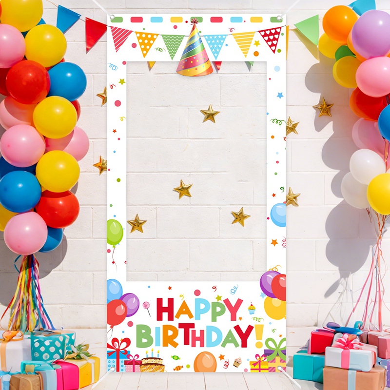 Birthday Party Photo Booth Fra - Photo Booth Frame 评论和价格
