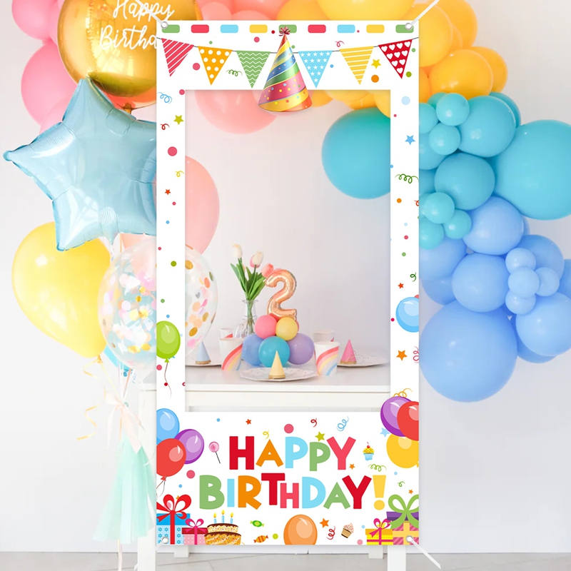 Birthday Party Photo Booth Fra - Photo Booth Frame 评论和价格