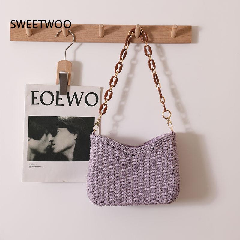 Solid Color Hollow Woven Straw - Paper Straw Color 评论和价格
