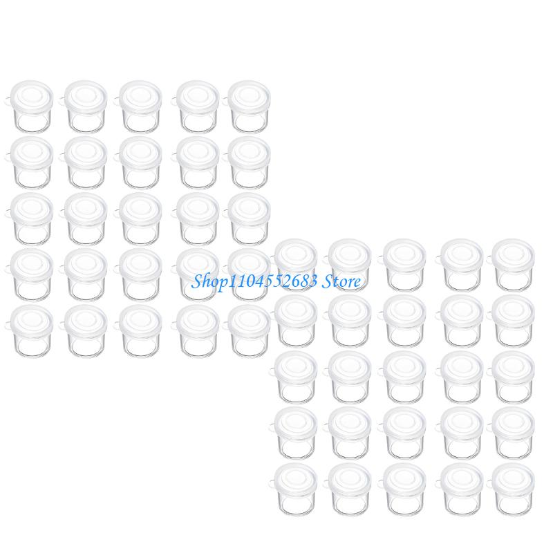 25/50Pcs 10Ml Clear Plastic Pa - Plastic Cup 50Pcs 评论和价格