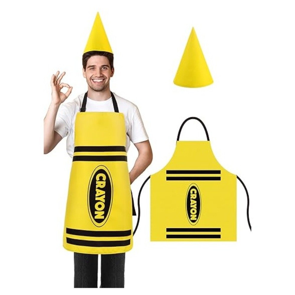 New Colorful Crayon Themed Gno - Party Hat Cone 评论和价格