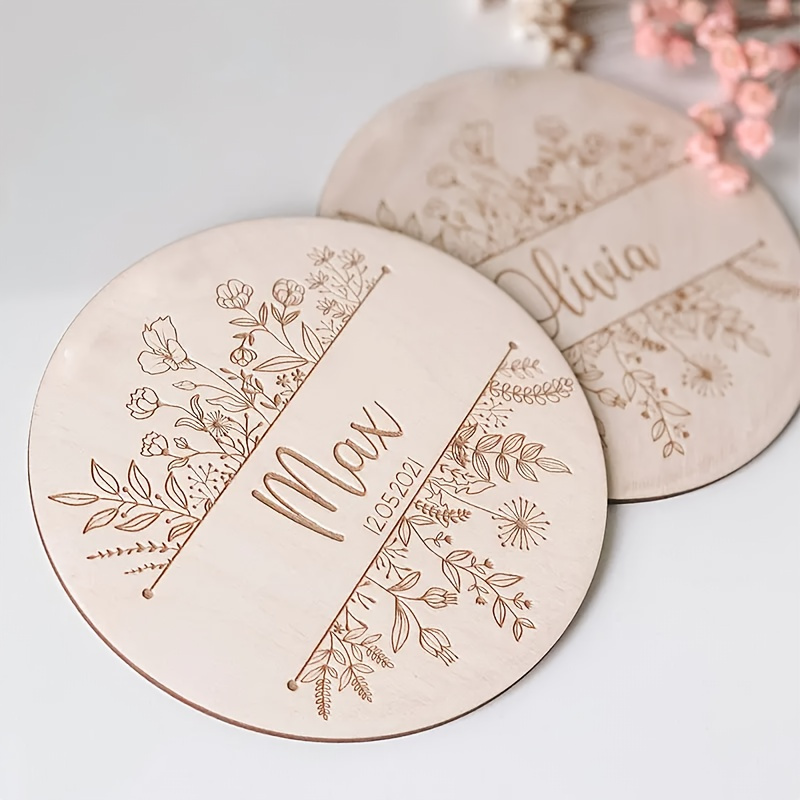 Personalized Floral Engraved N - Eve Party 评论和价格