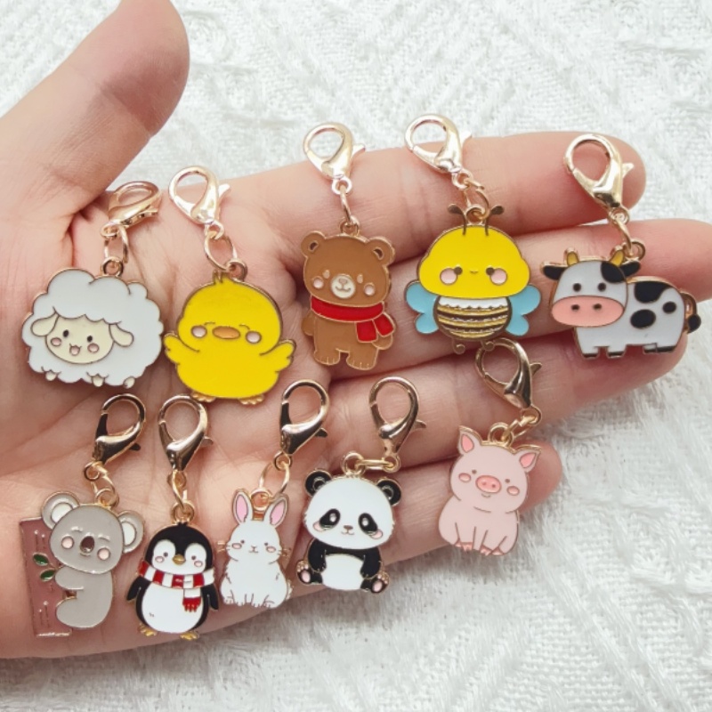 10pcs alloy drip oil cartoon a - Event Party 评论和价格