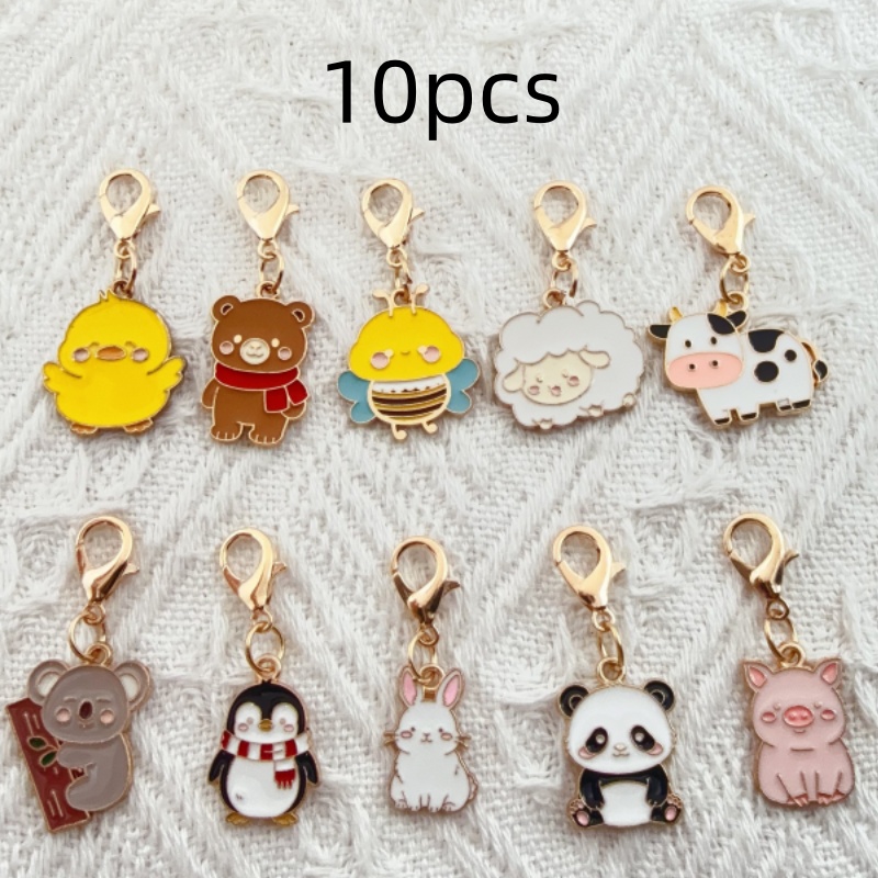 10pcs alloy drip oil cartoon a - Event Party 评论和价格