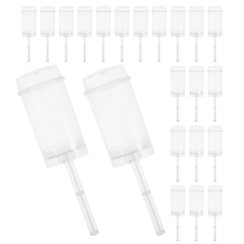 50Pcs Cake Pushup Tubes Clear  - Plastic Cup 50Pcs 评论和价格