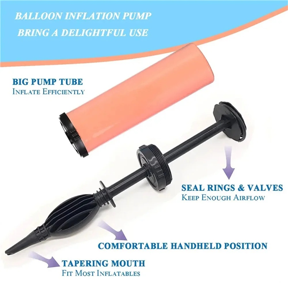 1/3 Pcs Random Macaroon Balloo - Balloon Pump Hand 评论和价格