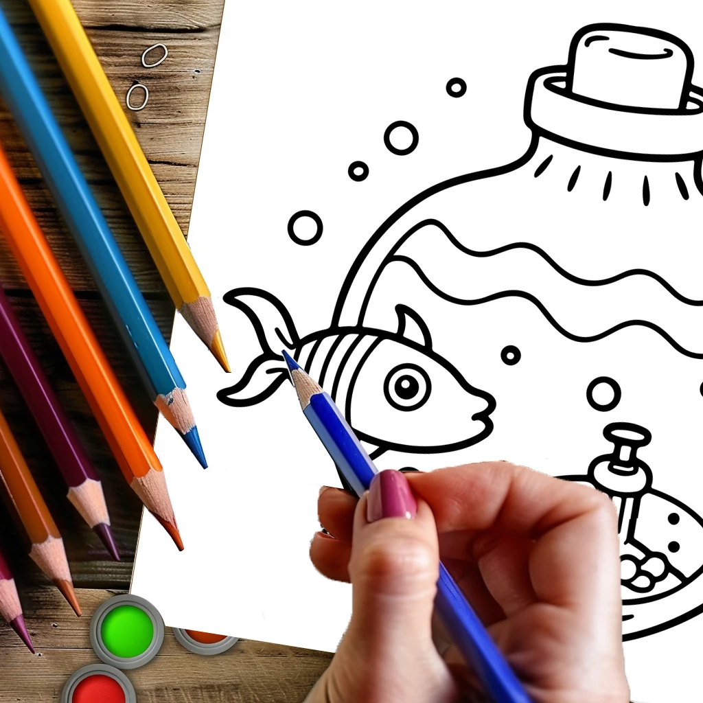 Coloring Book Magic Jar for Ad - Event Supplies 评论和价格