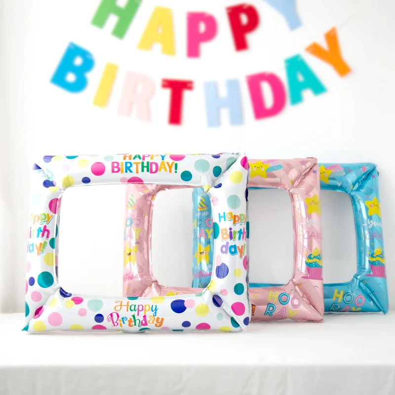 Photo Frame Ballons Children's - Photo Booth Frame 评论和价格