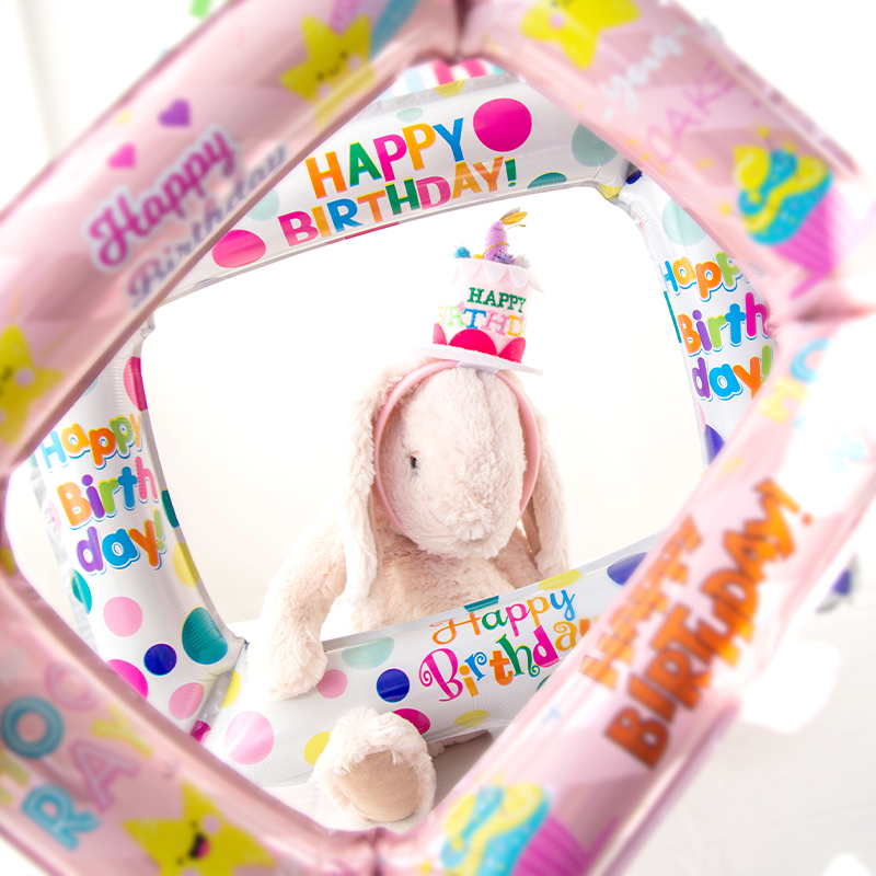 Photo Frame Ballons Children's - Photo Booth Frame 评论和价格