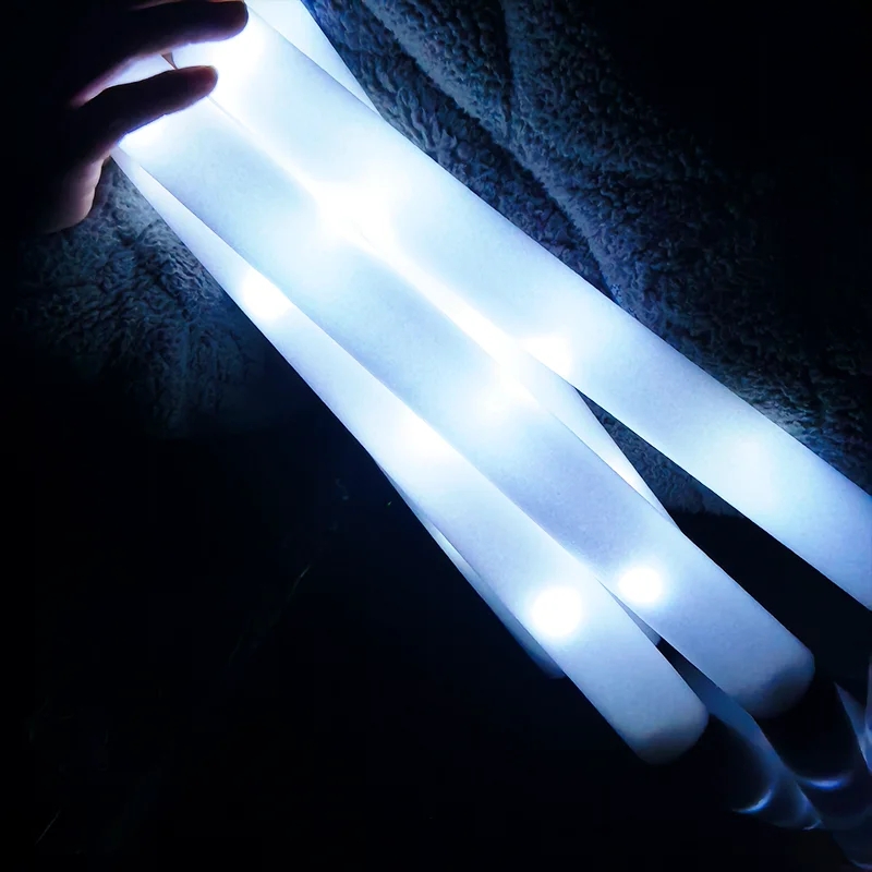 30Pcs LED Foam Sticks White Li - Centerpiece Stick 评论和价格