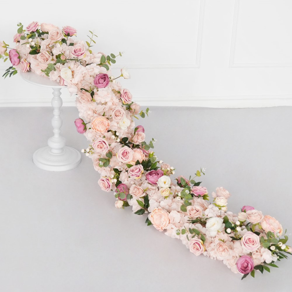 Uflower 200cm Pink Rose Hydran - Flower Wall Panel 评论和价格