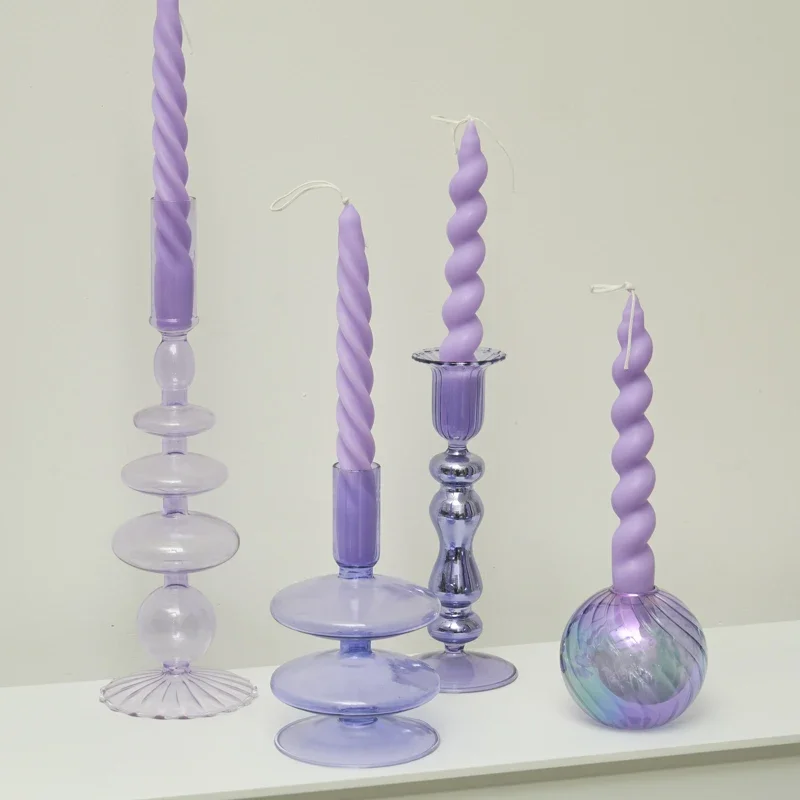 2pc Spiral Candles Scented Can - Centerpiece Stick 评论和价格