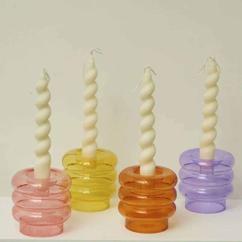 2pc Spiral Candles Scented Can - Centerpiece Stick 评论和价格