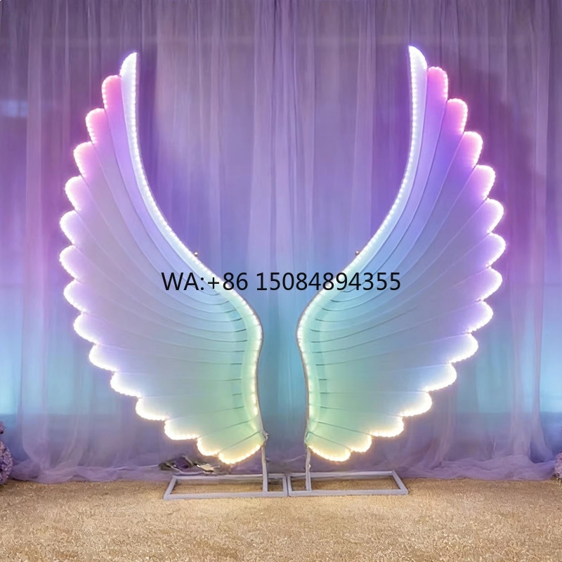 Glowing Angel Wings Light Prop - Event & Party Supply Photos 评论和价格