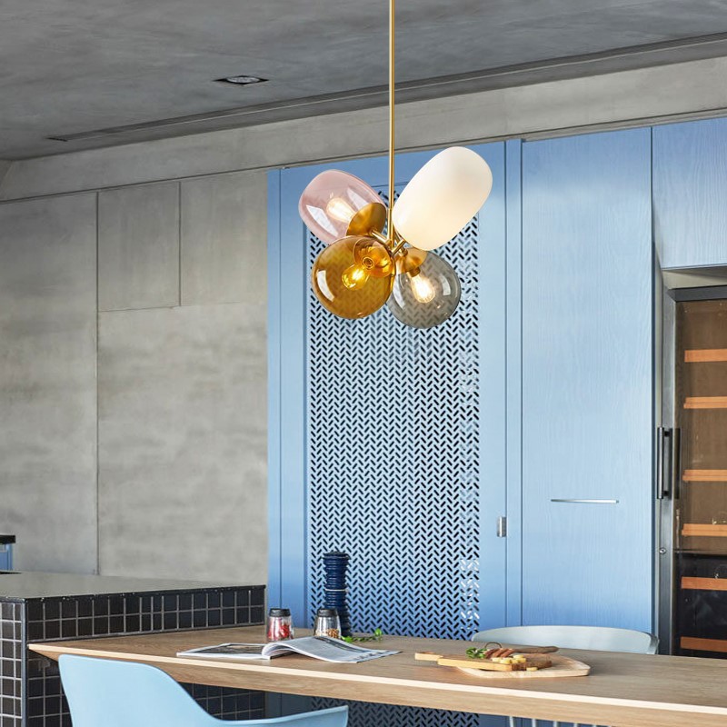 YEBMLP Macaron Glass Pendant L - Led Balloon Light 评论和价格
