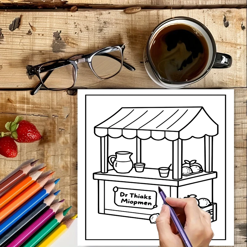 Coloring Book Little Spaces fo - Event Supplies 评论和价格