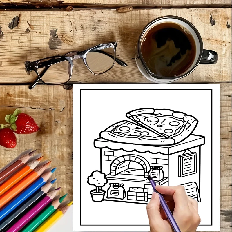 Coloring Book Little Spaces fo - Event Supplies 评论和价格