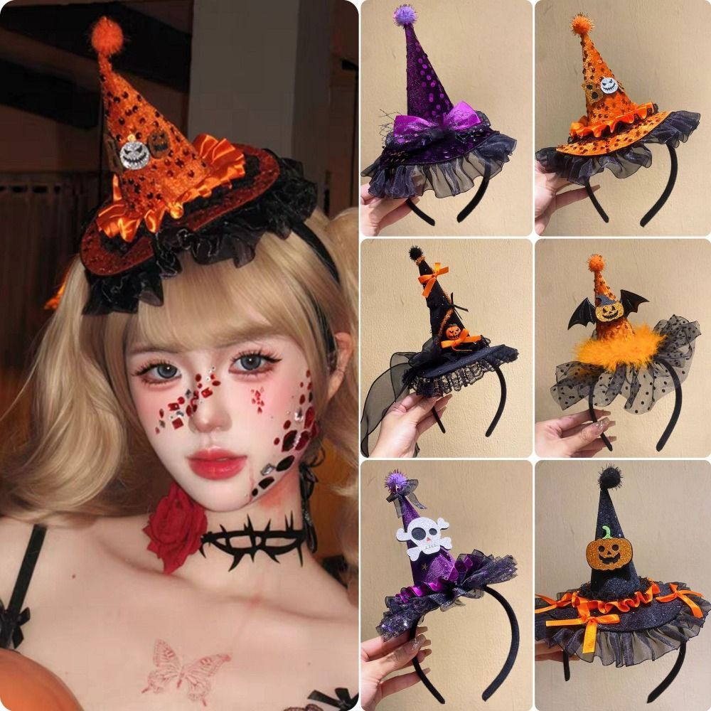 Personality Spider Halloween W - Party Hat Cone 评论和价格