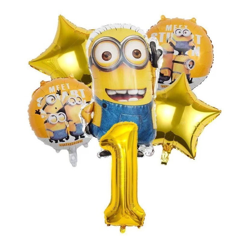 Cartoon Cute New Minions Theme - Event Supplies 评论和价格