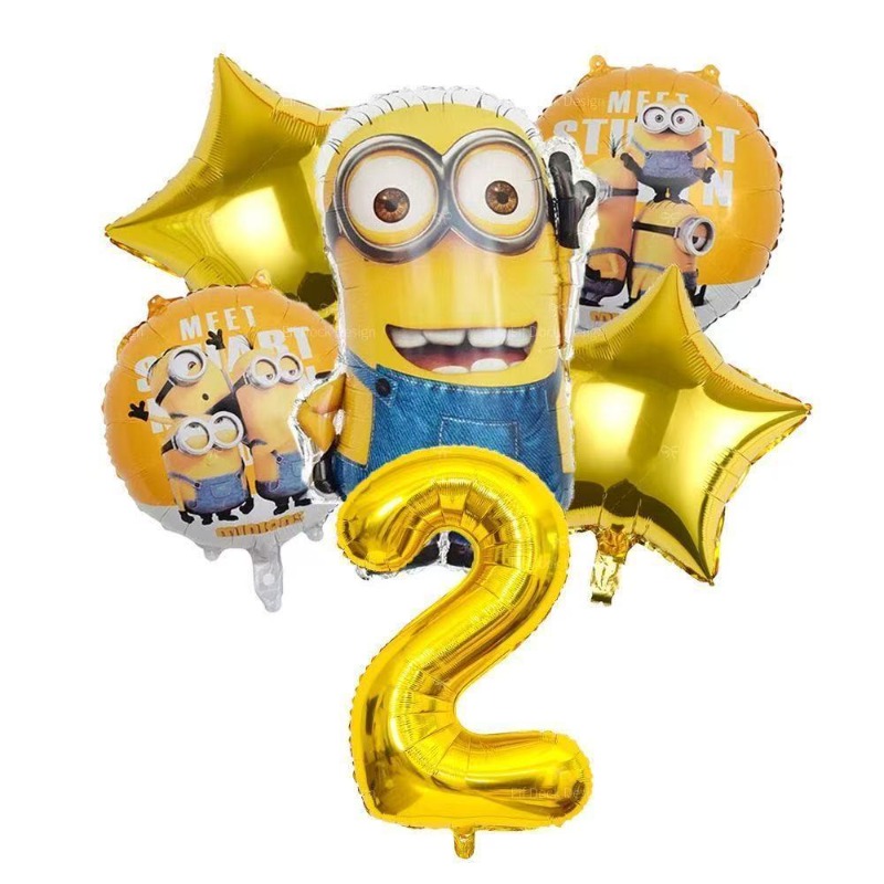 Cartoon Cute New Minions Theme - Event Supplies 评论和价格