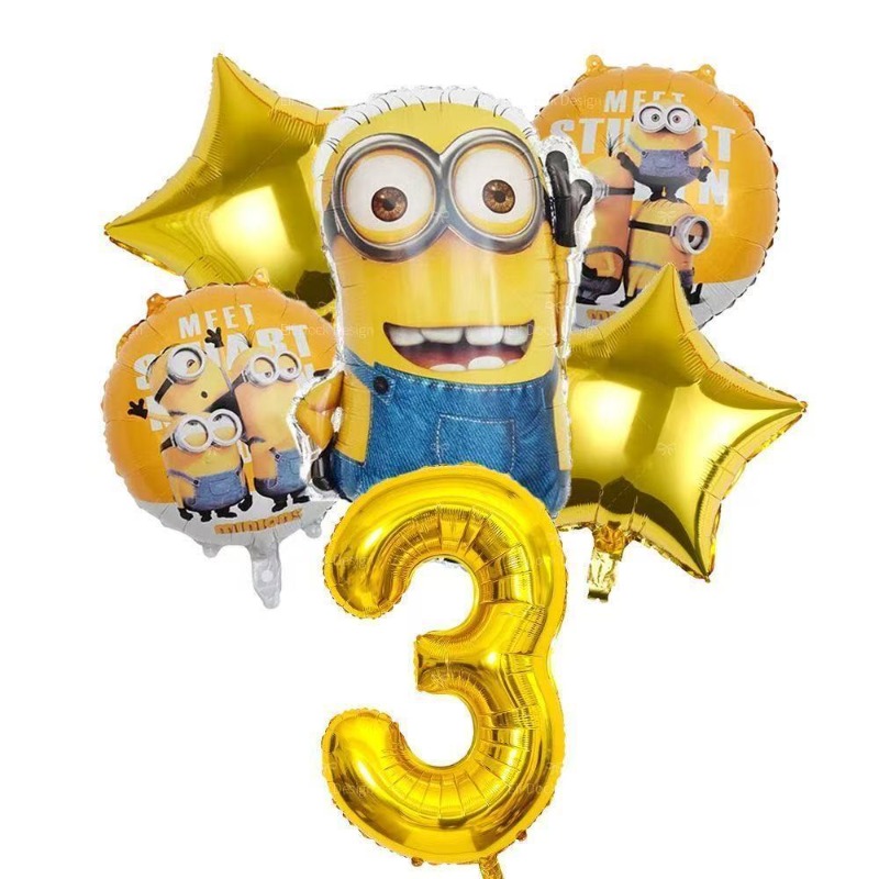 Cartoon Cute New Minions Theme - Event Supplies 评论和价格