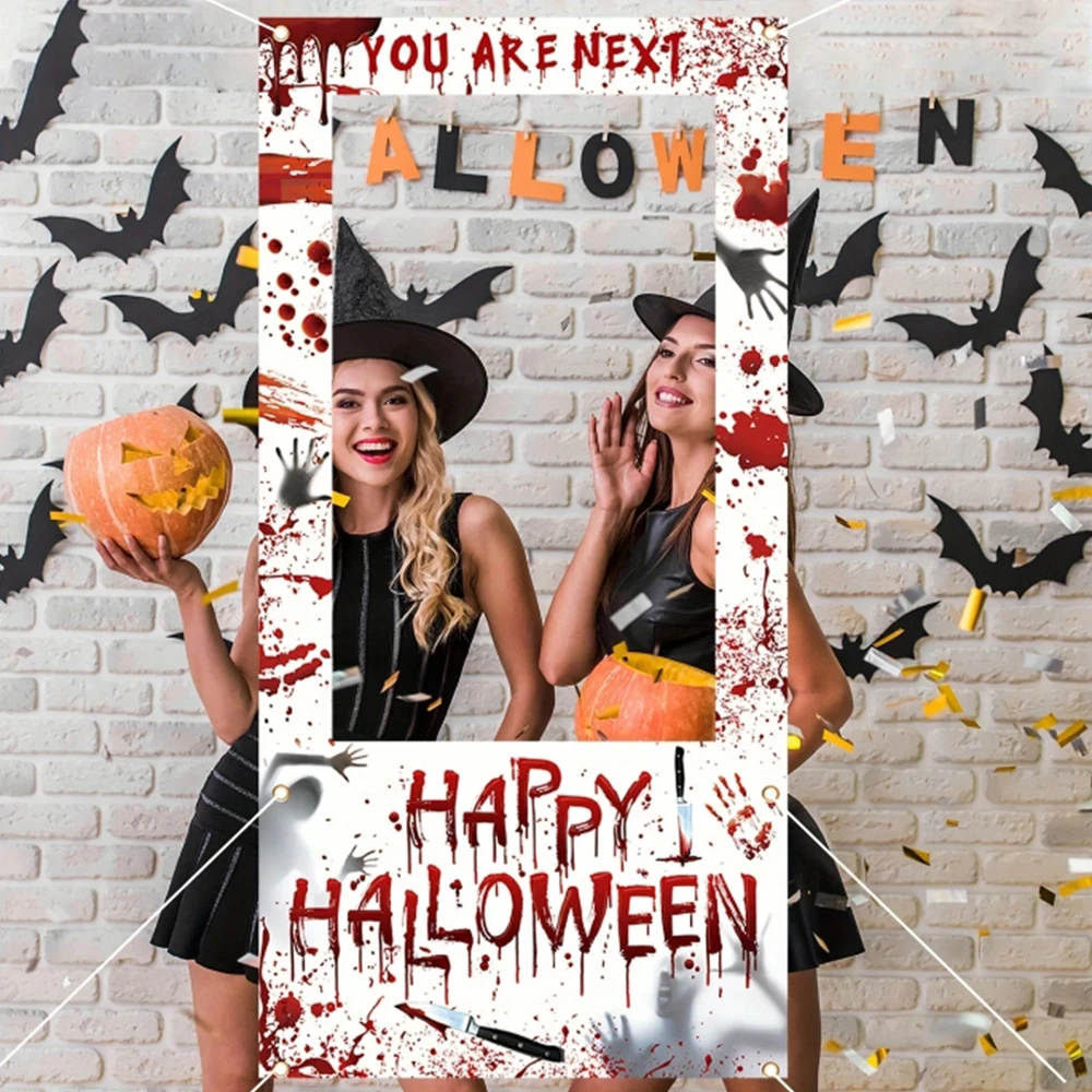 Runto Happy Halloween Photo Ba - Photo Booth Frame 评论和价格