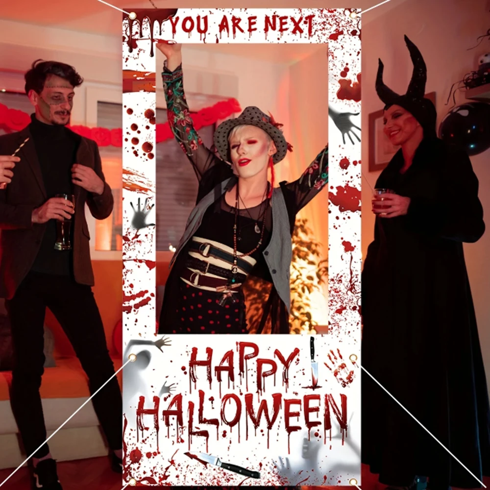 Runto Happy Halloween Photo Ba - Photo Booth Frame 评论和价格