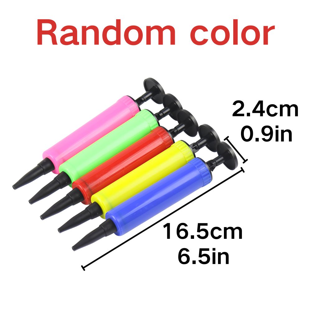 1/5/8pcs Bulk Mixed Color Hand - Balloon Pump Hand 评论和价格