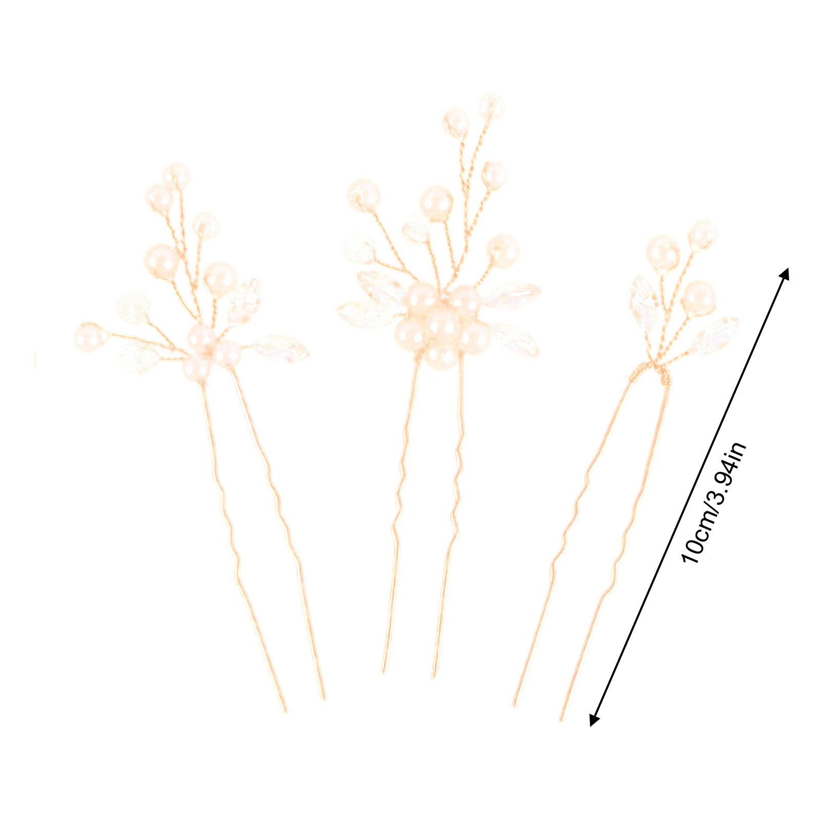 3pcs Bride Hairpin Trendy Hair - Event Suppliers 评论和价格