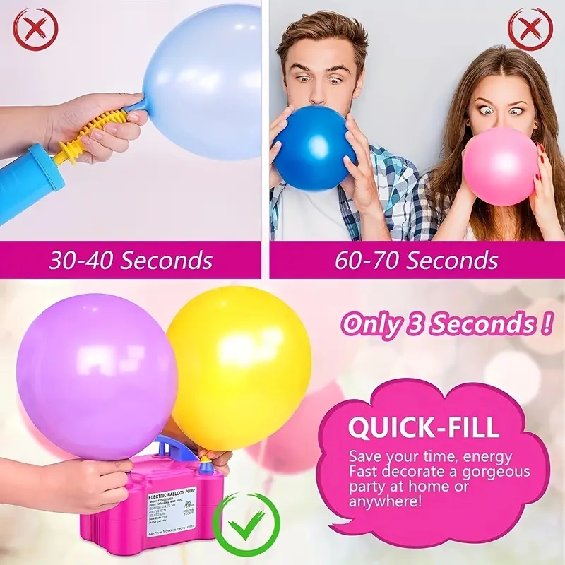 1pc, Balloon Inflatable Electr - Balloon Pump Hand 评论和价格