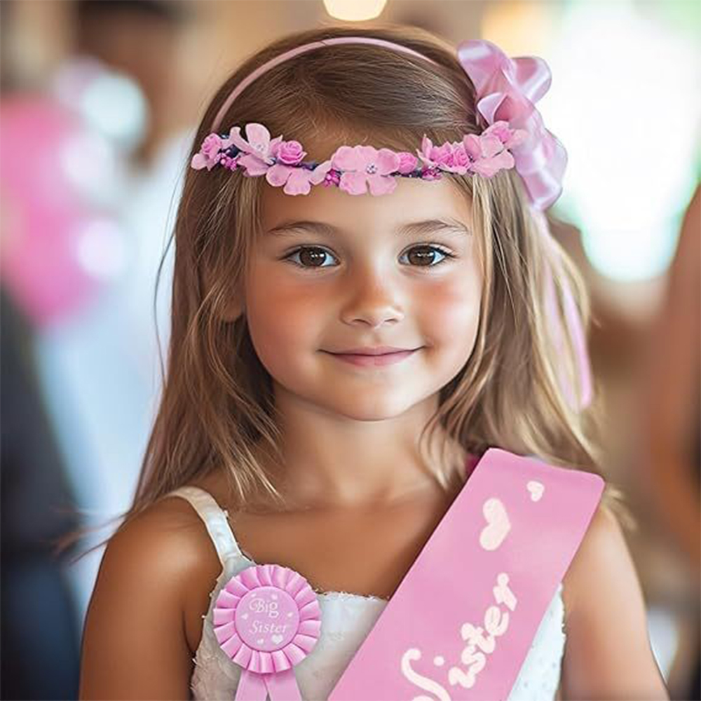 Pink Blue Baby Shower Glitter  - Birthday Sash Glitter 评论和价格
