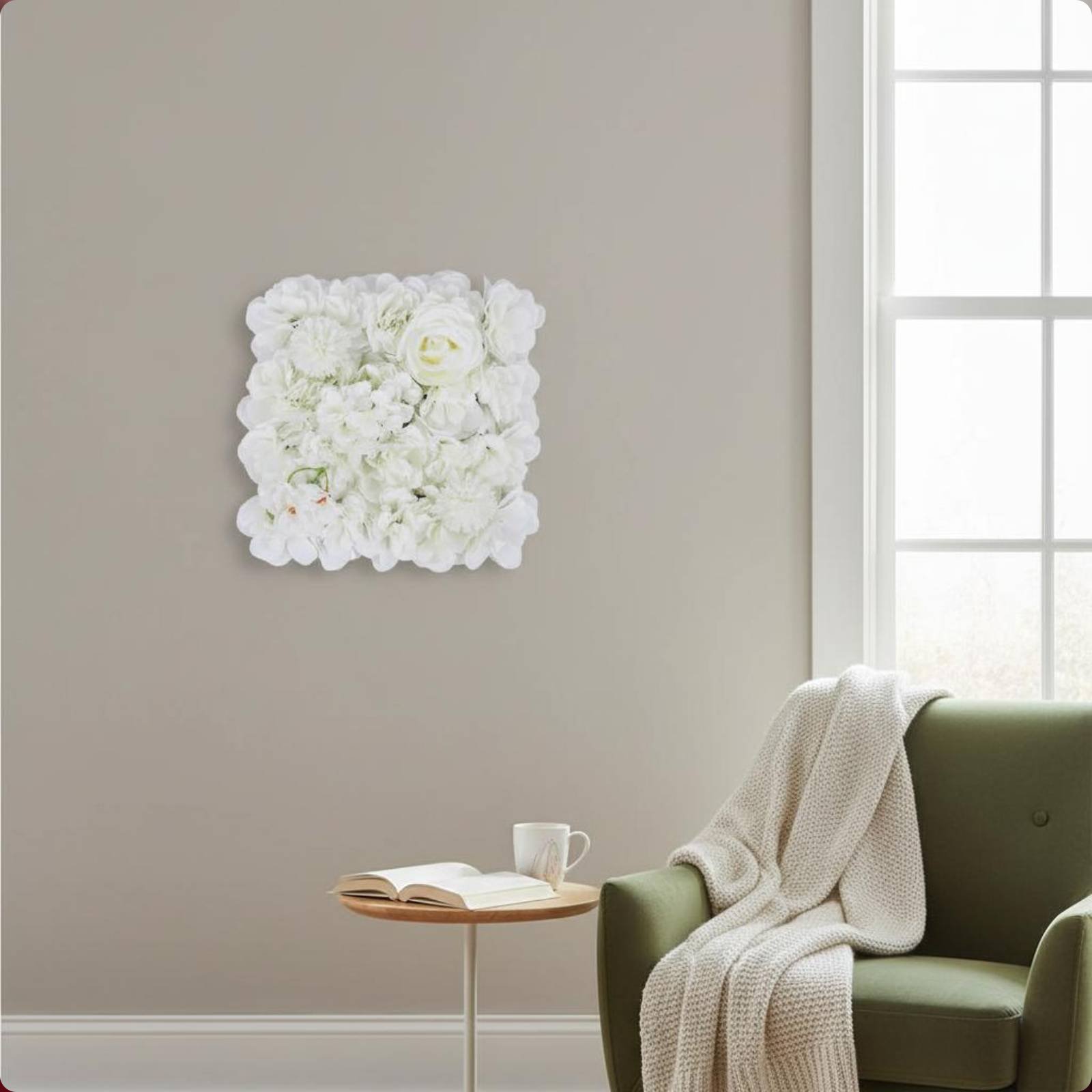 Artificial Blossom Wall Panel  - Flower Wall Panel 评论和价格