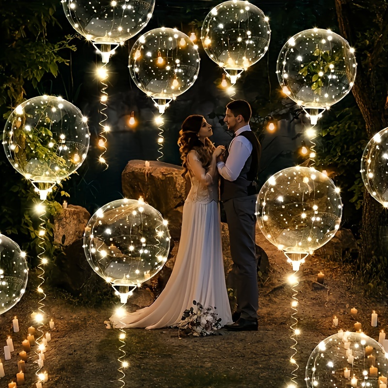 20pcs Set Bobo Balloons with L - Led Balloon Light 评论和价格