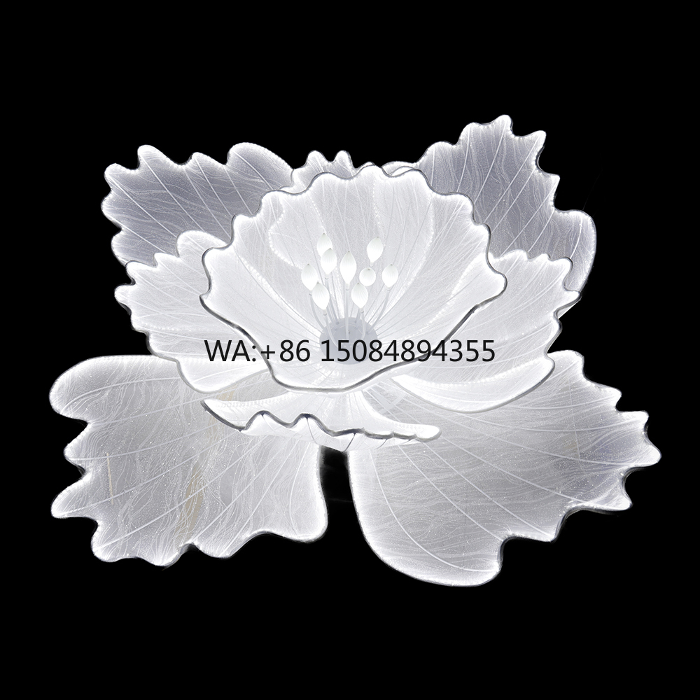 LED Giant White Flower Backdro - Event & Party Supply Photos 评论和价格