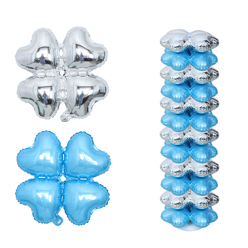 10pcs 18inch 4Petals Flower Al - Balloon Arch Kit 评论和价格