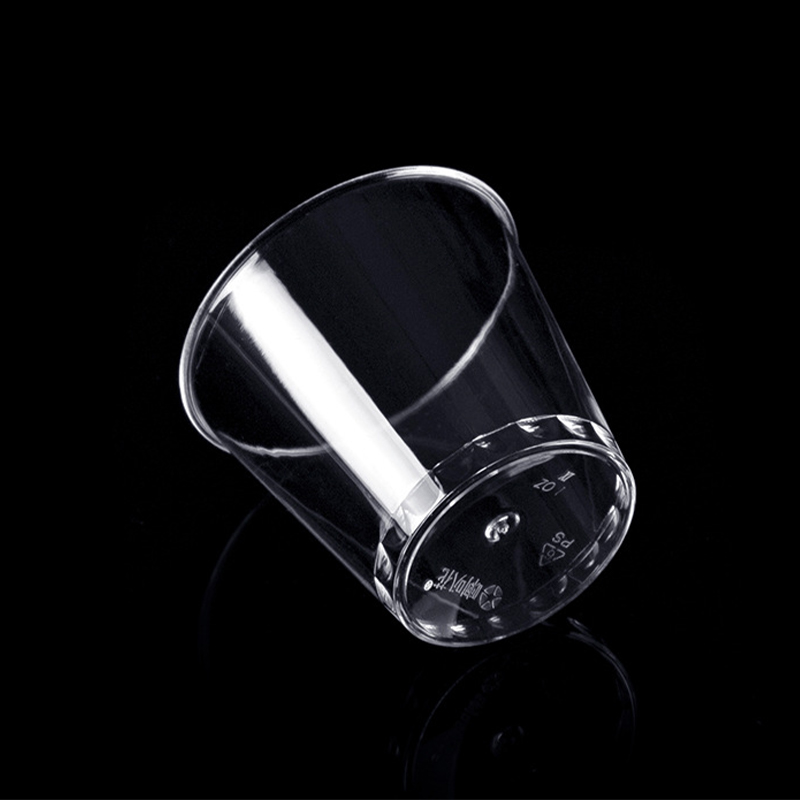 50PCS Mini Clear Plastic Dispo - Plastic Cup 50Pcs 评论和价格
