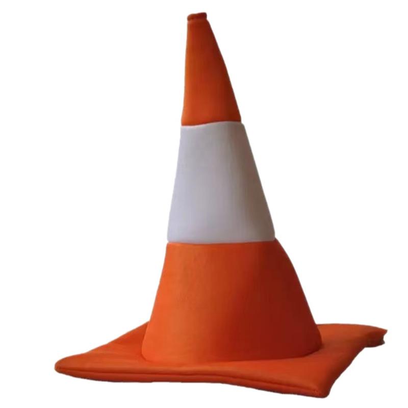 1 PCS Traffic Cone Hat Hallowe - Party Hat Cone 评论和价格