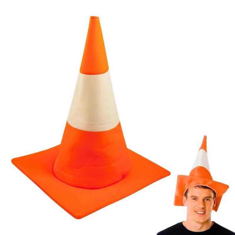 1 PCS Traffic Cone Hat Hallowe - Party Hat Cone 评论和价格