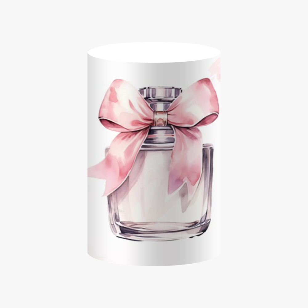 Pink Beauty Party Cylinder Bac - Dessert Table Backdrop 评论和价格
