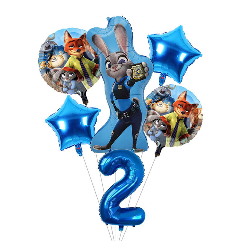 Zootopia Animal Cartoon Balloo - Balloon Arch Kit 评论和价格