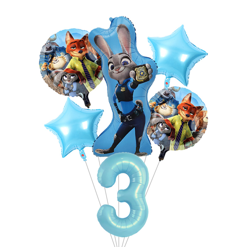 Zootopia Animal Cartoon Balloo - Balloon Arch Kit 评论和价格