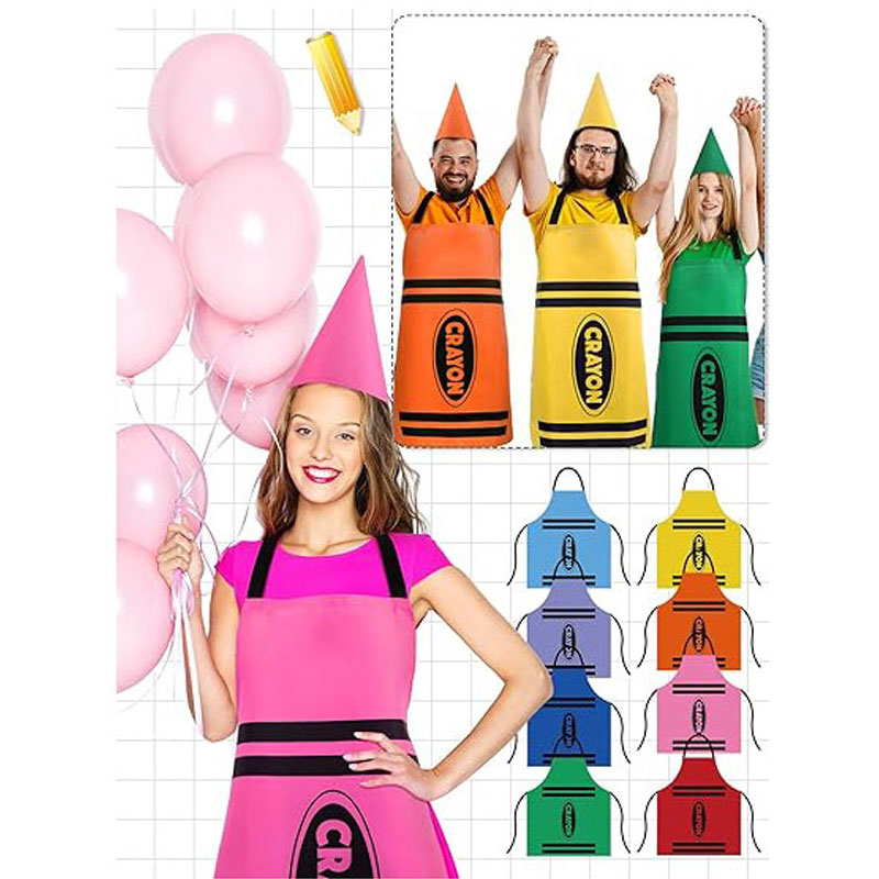 Colorful Crayon Themed Gnome S - Party Hat Cone 评论和价格
