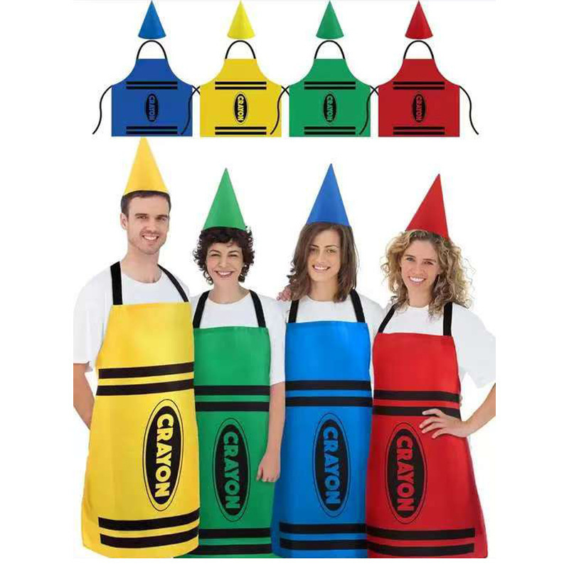Colorful Crayon Themed Gnome S - Party Hat Cone 评论和价格
