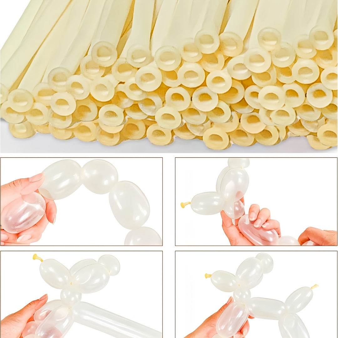 Clear Long Balloons for Animal - Balloon Arch Kit 评论和价格