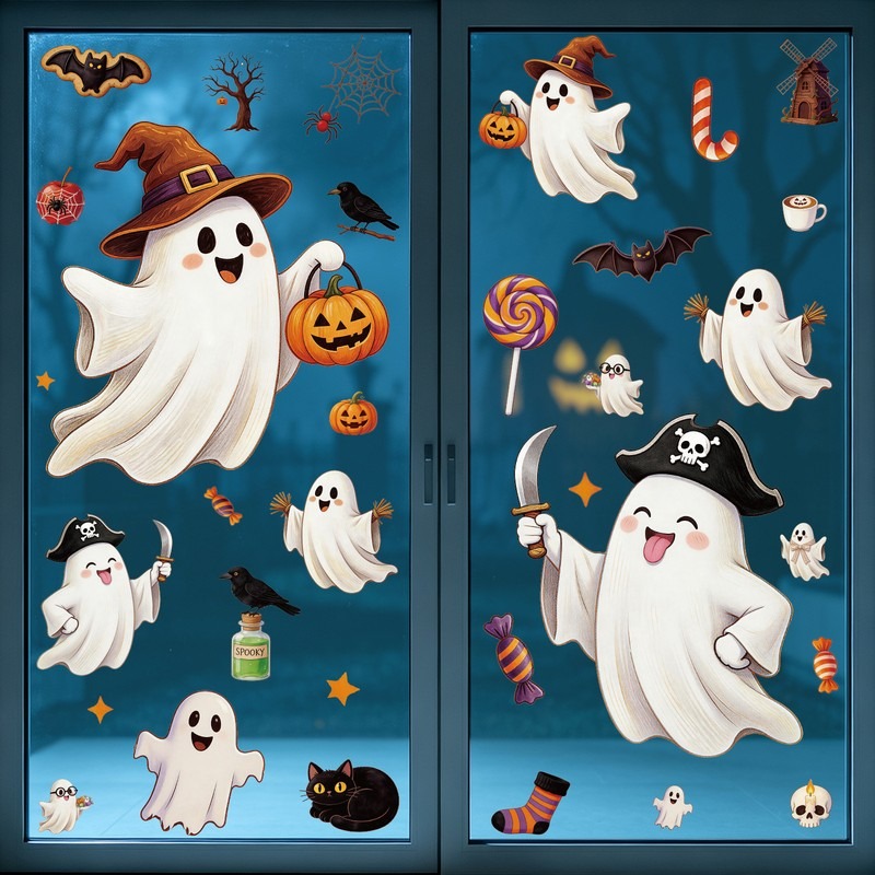 Halloween Stickers Candy Bar G - Party Event Supply Store 评论和价格