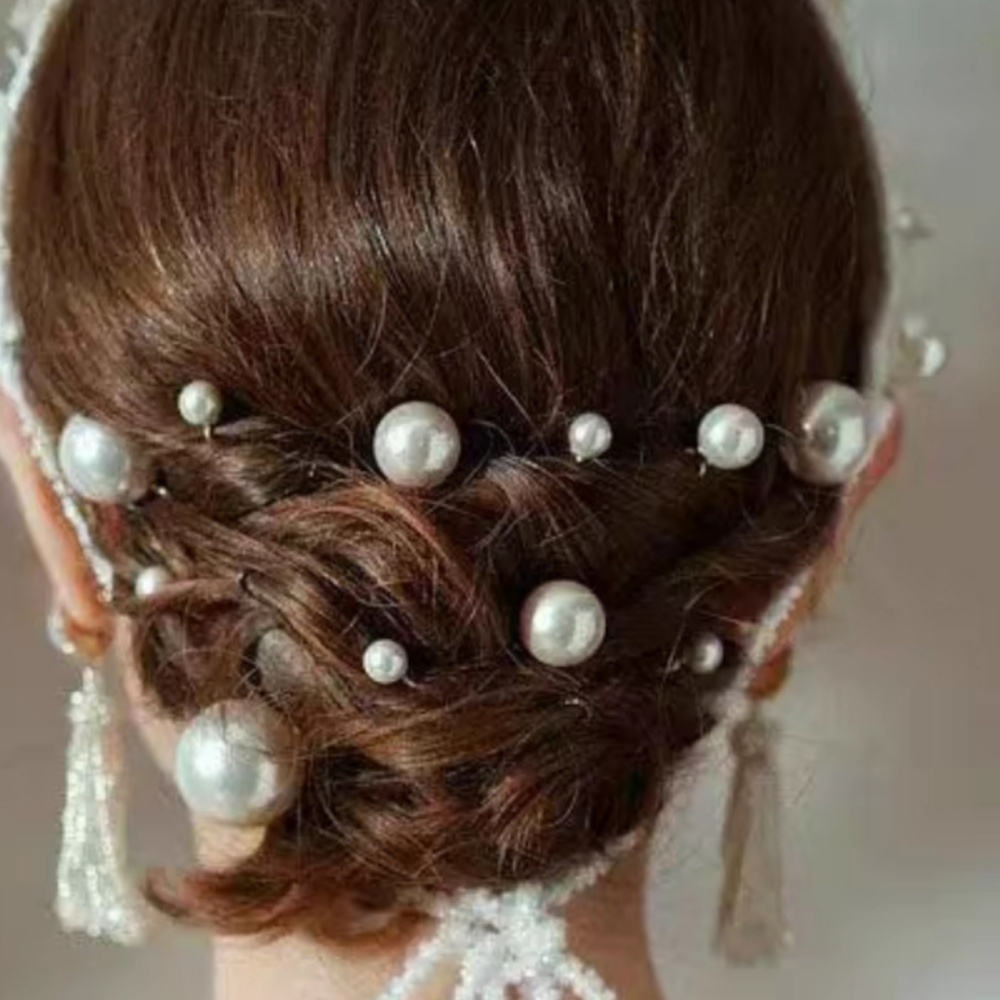 Pearl Crystal Hair Pins Comb S - Event Suppliers 评论和价格