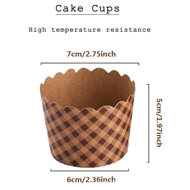 50Pcs/Pack Cupcake Paper Cups  - Plastic Cup 50Pcs 评论和价格