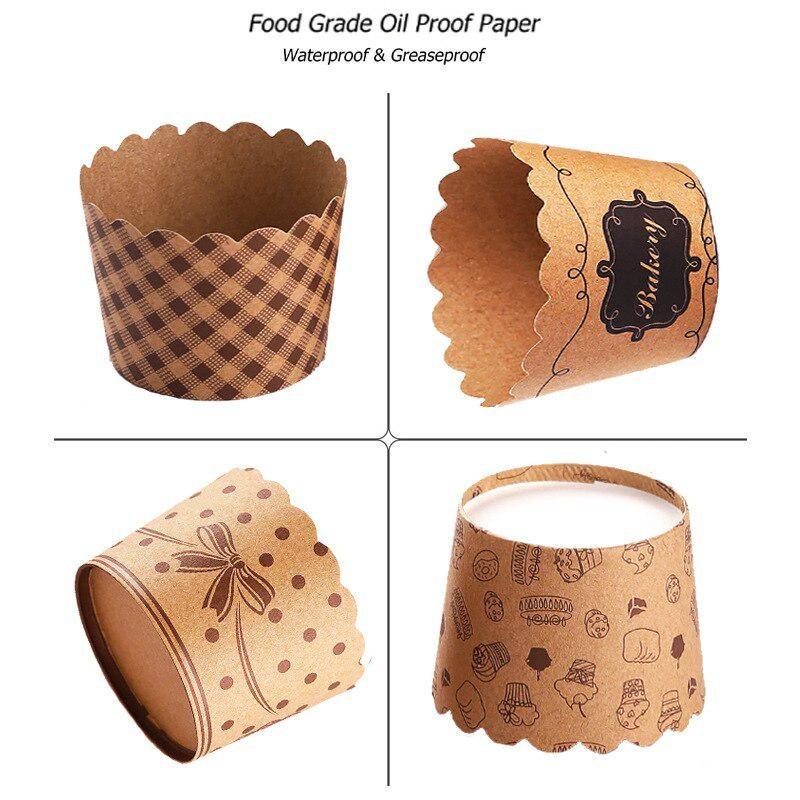 50Pcs/Pack Cupcake Paper Cups  - Plastic Cup 50Pcs 评论和价格