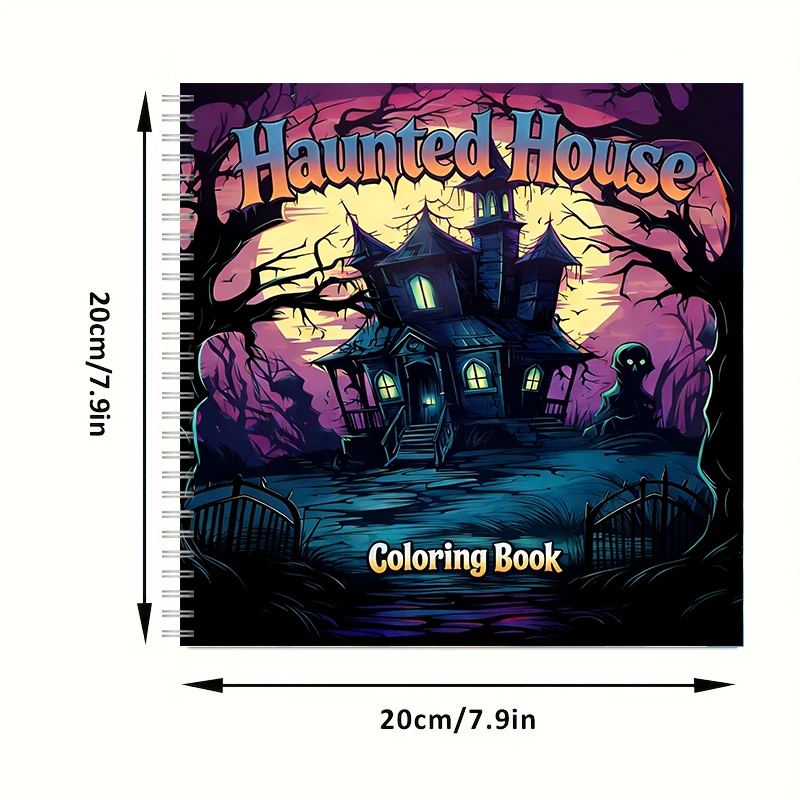 Haunted House Coloring Book fo - Event Supplies 评论和价格