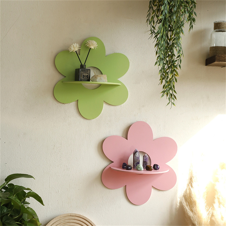 Flower Crystal Shelf Display B - Flower Wall Panel 评论和价格
